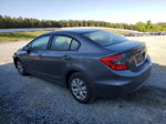 2012 Honda Civic Lx Gray vin: 19XFB2F54CE093247