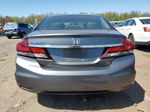 2013 Honda Civic Lx Gray vin: 19XFB2F54DE005640