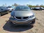 2013 Honda Civic Lx Gray vin: 19XFB2F54DE005640