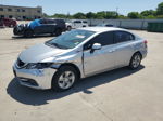 2013 Honda Civic Lx Silver vin: 19XFB2F54DE028108