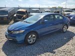 2013 Honda Civic Lx Синий vin: 19XFB2F54DE029386