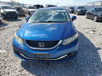 2013 Honda Civic Lx Blue vin: 19XFB2F54DE029386