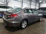 2013 Honda Civic Lx Gray vin: 19XFB2F54DE073338