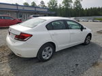 2013 Honda Civic Lx White vin: 19XFB2F54DE096859