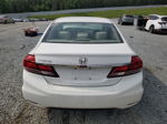 2013 Honda Civic Lx White vin: 19XFB2F54DE096859