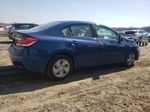 2013 Honda Civic Lx Blue vin: 19XFB2F54DE098904