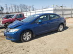 2013 Honda Civic Lx Blue vin: 19XFB2F54DE098904