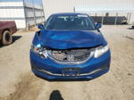 2013 Honda Civic Lx Blue vin: 19XFB2F54DE098904