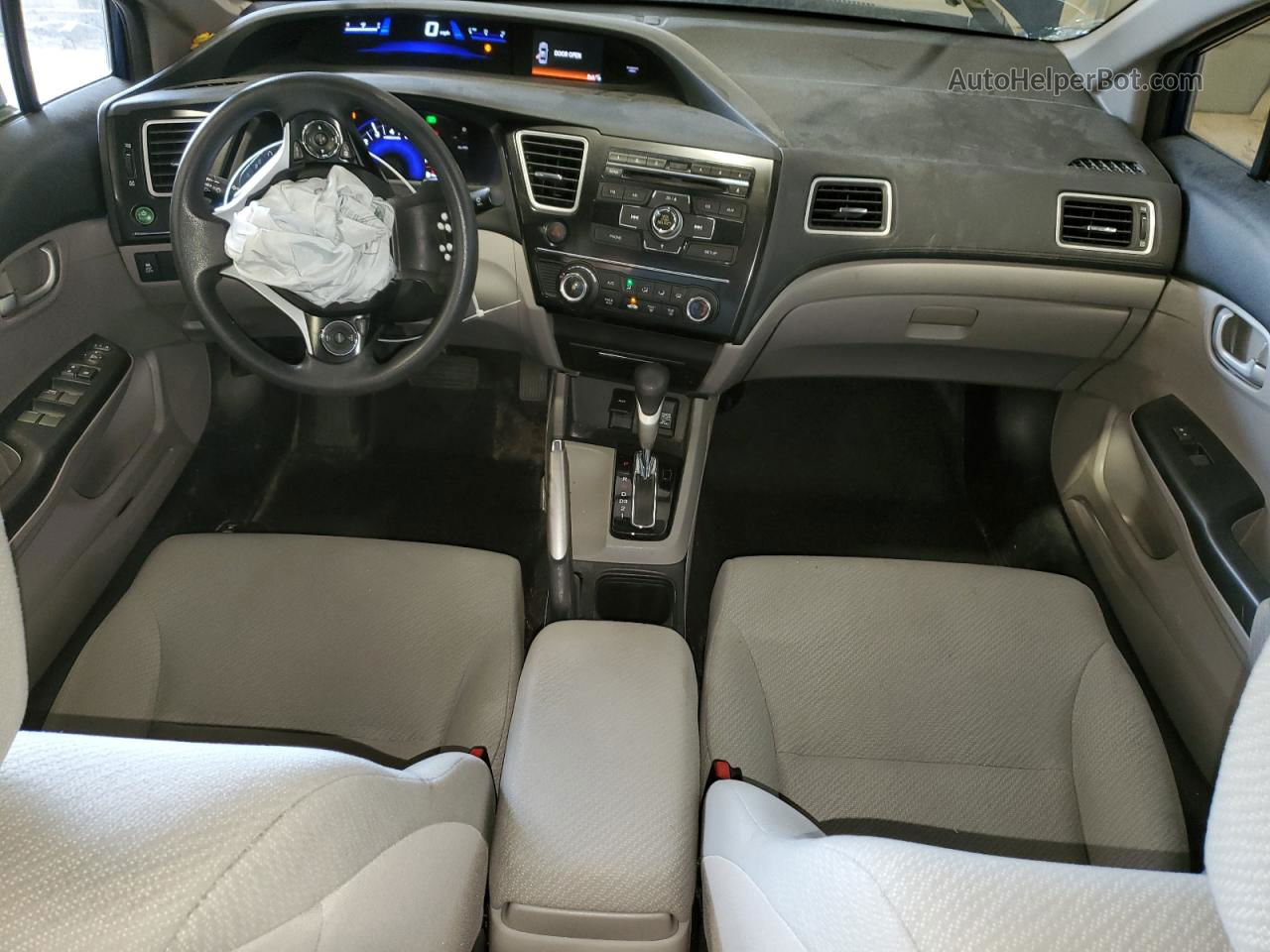 2013 Honda Civic Lx Синий vin: 19XFB2F54DE227241