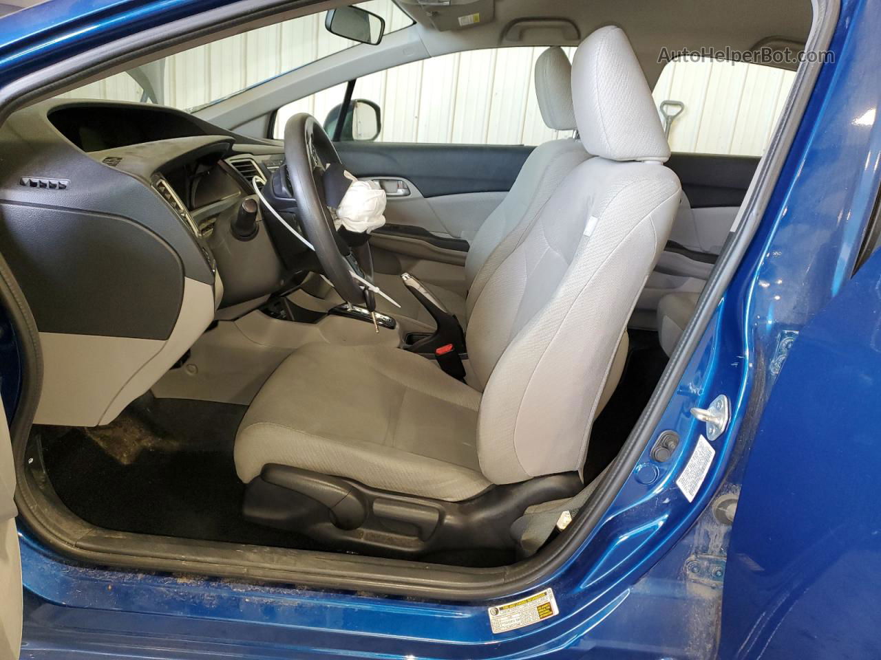 2013 Honda Civic Lx Синий vin: 19XFB2F54DE227241
