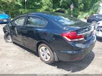 2013 Honda Civic Lx Black vin: 19XFB2F54DE277573