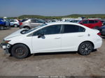 2014 Honda Civic Lx Белый vin: 19XFB2F54EE017790