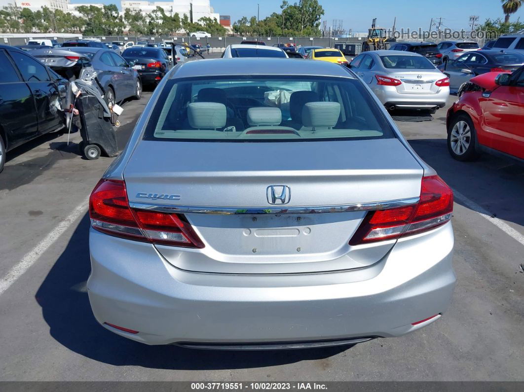 2014 Honda Civic Sedan Lx Silver vin: 19XFB2F54EE018468