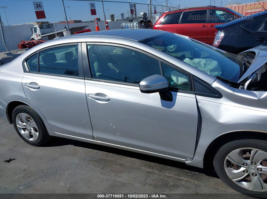 2014 Honda Civic Sedan Lx Silver vin: 19XFB2F54EE018468