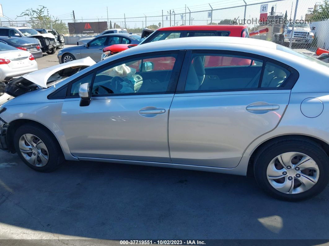 2014 Honda Civic Sedan Lx Silver vin: 19XFB2F54EE018468