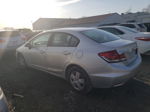 2014 Honda Civic Lx Silver vin: 19XFB2F54EE043452