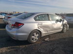 2014 Honda Civic Lx Silver vin: 19XFB2F54EE043452