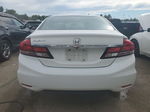 2014 Honda Civic Lx White vin: 19XFB2F54EE061336