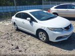 2014 Honda Civic Sedan Lx Белый vin: 19XFB2F54EE063622