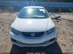 2014 Honda Civic Sedan Lx White vin: 19XFB2F54EE063622