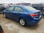 2015 Honda Civic Lx Синий vin: 19XFB2F54FE013160