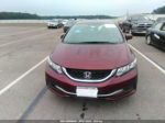 2015 Honda Civic Lx Бордовый vin: 19XFB2F54FE030234