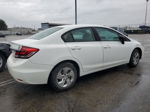 2015 Honda Civic Lx White vin: 19XFB2F54FE064612