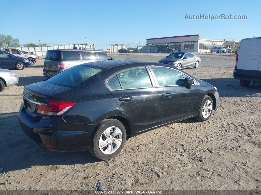 2015 Honda Civic Lx Черный vin: 19XFB2F54FE079109