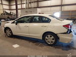 2015 Honda Civic Lx White vin: 19XFB2F54FE118166