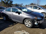 2015 Honda Civic Lx Gray vin: 19XFB2F54FE232619