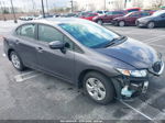 2015 Honda Civic Lx Серый vin: 19XFB2F54FE242406