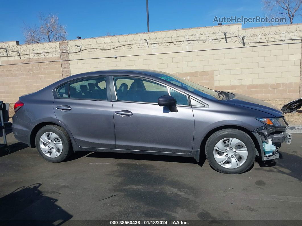 2015 Honda Civic Lx Серый vin: 19XFB2F54FE242406