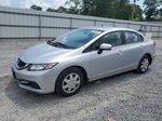 2015 Honda Civic Lx Silver vin: 19XFB2F54FE280640