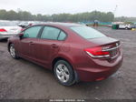 2015 Honda Civic Lx Red vin: 19XFB2F54FE285515