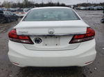 2015 Honda Civic Lx White vin: 19XFB2F54FE290780