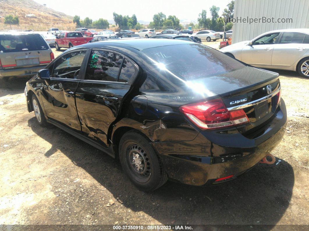 2015 Honda Civic Sedan Lx Черный vin: 19XFB2F54FE297941