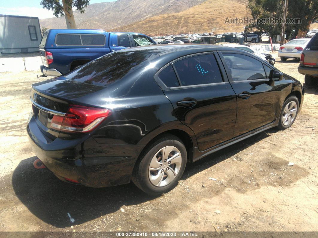 2015 Honda Civic Sedan Lx Black vin: 19XFB2F54FE297941