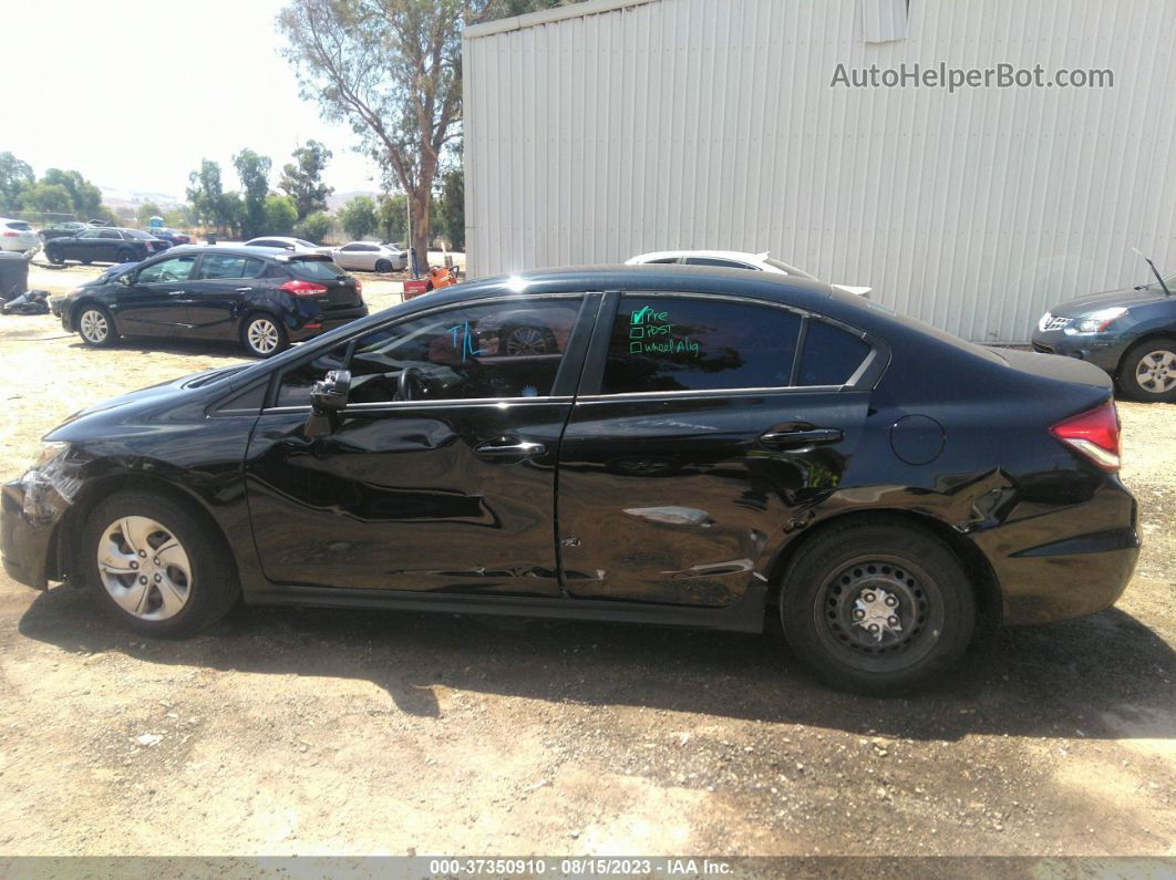 2015 Honda Civic Sedan Lx Black vin: 19XFB2F54FE297941