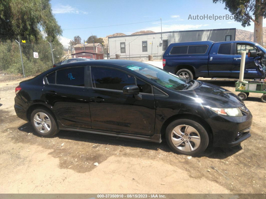 2015 Honda Civic Sedan Lx Черный vin: 19XFB2F54FE297941