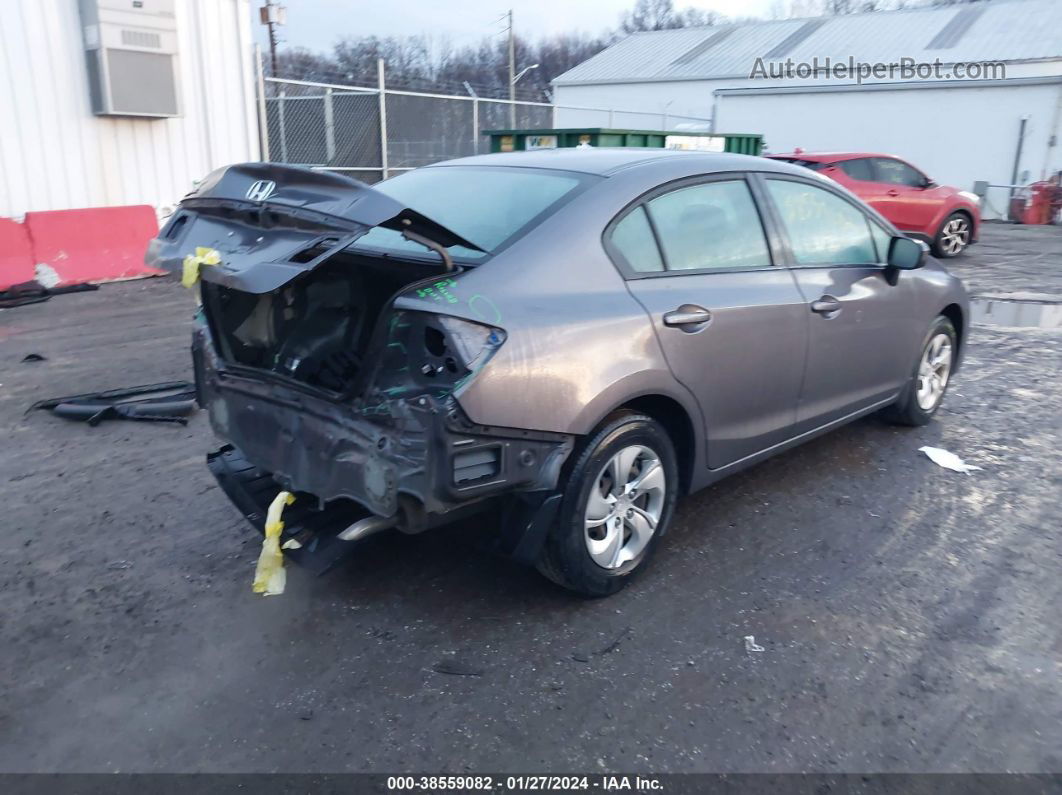 2015 Honda Civic Lx Серый vin: 19XFB2F54FE701949