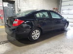 2012 Honda Civic Lx Black vin: 19XFB2F55CE016709