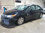 2012 Honda Civic Lx Черный vin: 19XFB2F55CE016709