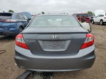 2012 Honda Civic Lx Gray vin: 19XFB2F55CE091636