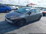 2012 Honda Civic Lx Gray vin: 19XFB2F55CE095539