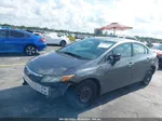 2012 Honda Civic Lx Gray vin: 19XFB2F55CE095539