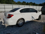 2012 Honda Civic Lx Белый vin: 19XFB2F55CE107298