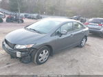 2013 Honda Civic Lx Gray vin: 19XFB2F55DE002097