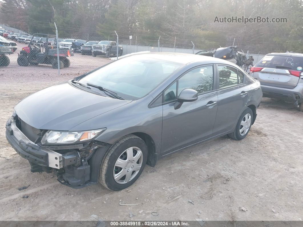 2013 Honda Civic Lx Серый vin: 19XFB2F55DE002097