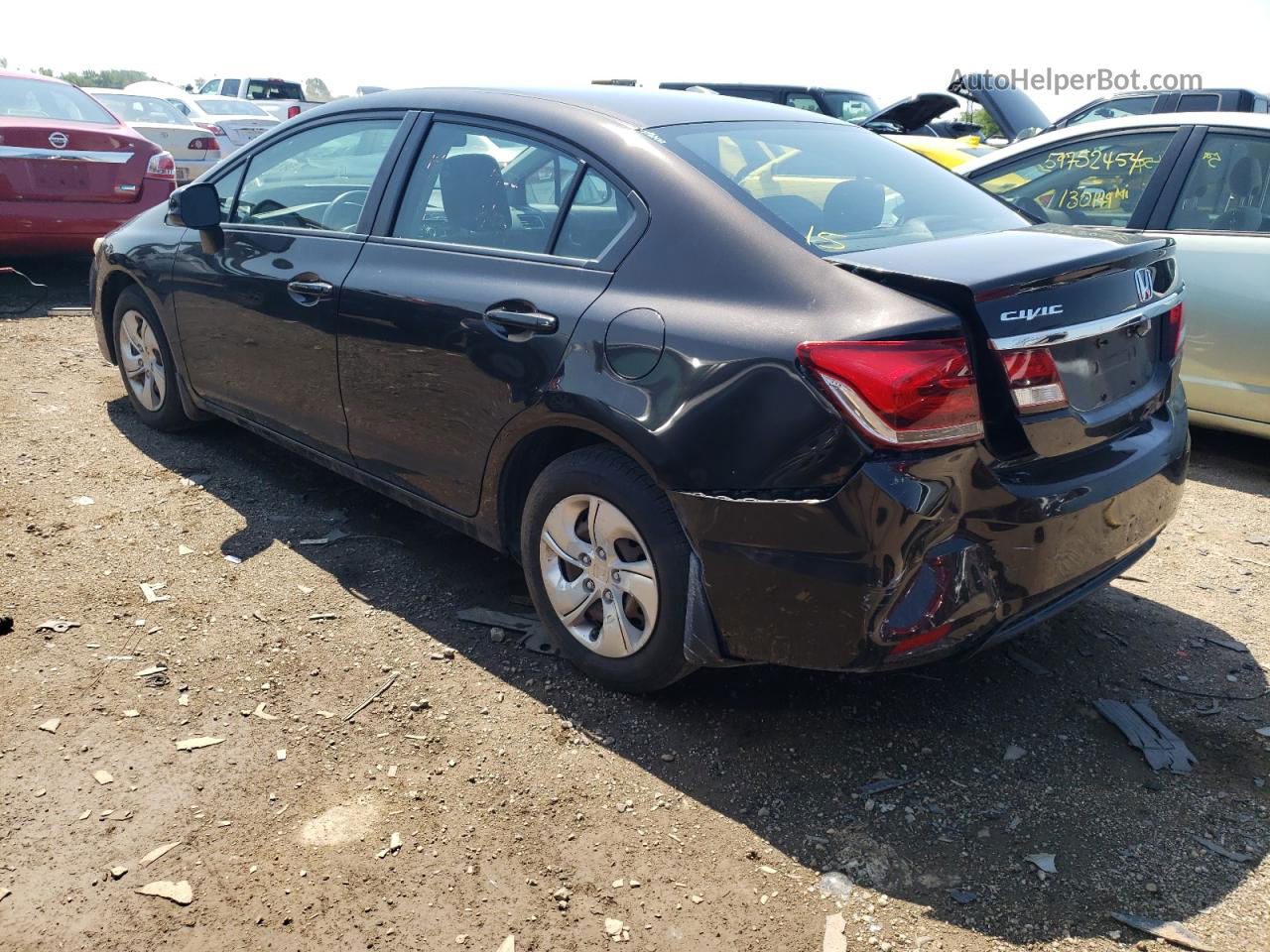 2013 Honda Civic Lx Charcoal vin: 19XFB2F55DE027694