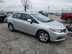 2013 Honda Civic Lx Silver vin: 19XFB2F55DE054930